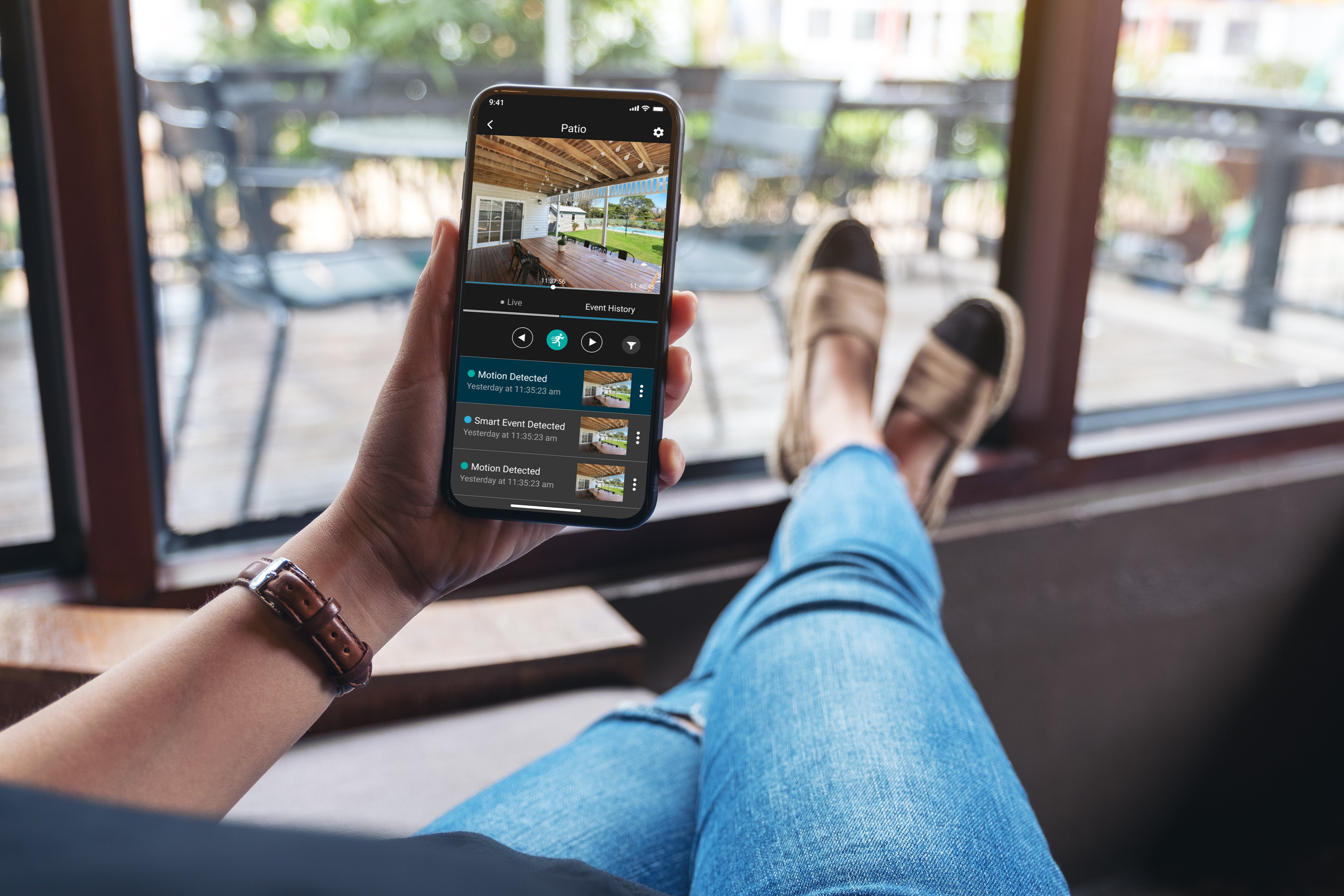 Contrôle domotique téléphone